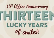 13th office anniversary